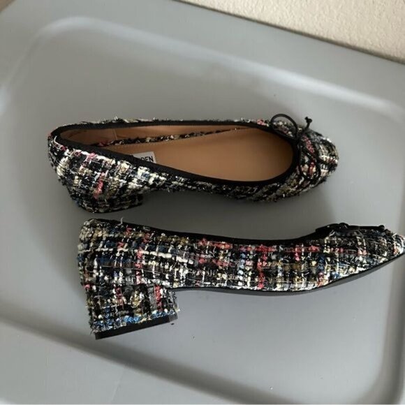 Steve Madden Cherish Women's Multicolored Tweed Pump Shoes Size 9.5 - Picture 6 of 9